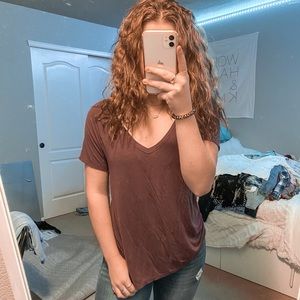 Purple soft and sexy short sleeve